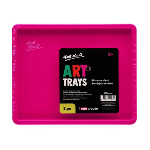 MONT MARTE ART TRAYS 2pc